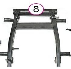 Yuki Alfa E-Bike Arka Salıncak Çatal