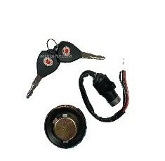 Yuki Ayder 250 cc Kontak Anahtarı Set