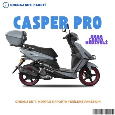 Yuki Caper Pro Grenaj Seti Gri 10 Parça