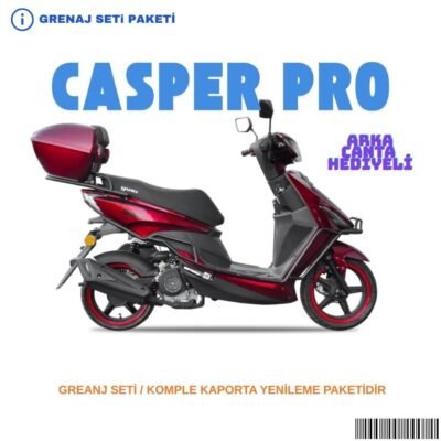 Yuki Caper Pro Grenaj Seti Kırmızı 10 Parça