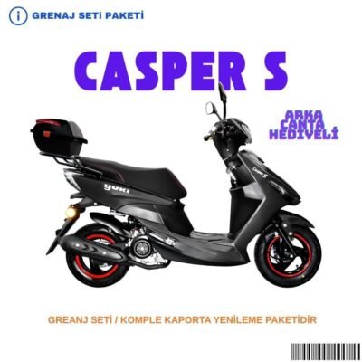 Yuki Casper S Grenaj Seti Gri 10 Parça