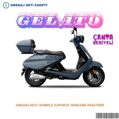 Yuki Gelato Grenaj Seti Gri 7 Parça