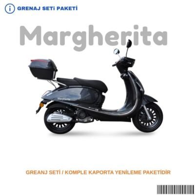 Yuki Margherita Grenaj Seti Siyah 8 Parça