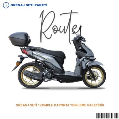 Yuki Route Grenaj Seti Gri 7 Parça