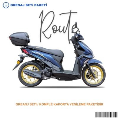 Yuki Route Grenaj Seti Mavi 7 Parça