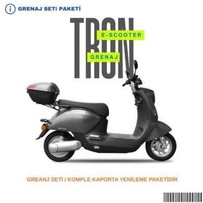 Yuki Tron Grenaj Seti Gri 9 Parça